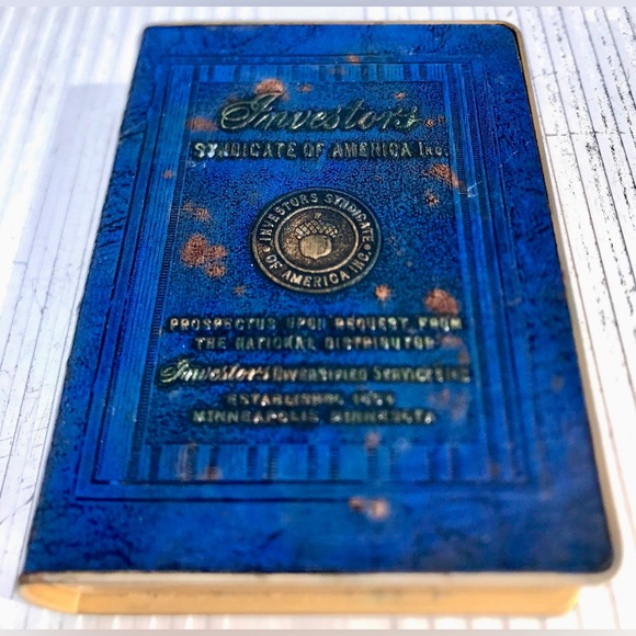 Vintage Investors Syndicate of America Minneapolis Minnesota Figural Book Bank - Picture 1 of 6